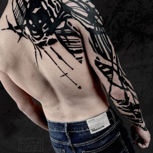 tatuaje abstracto